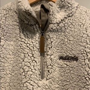 Polar fleece half zip